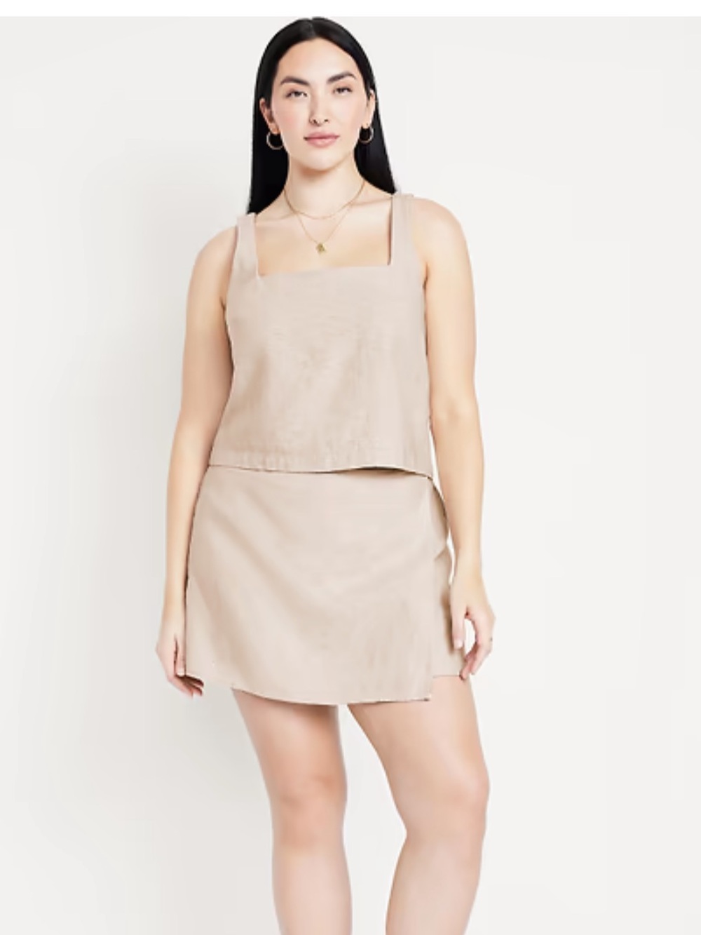 Old Navy Beige/Tan Skort